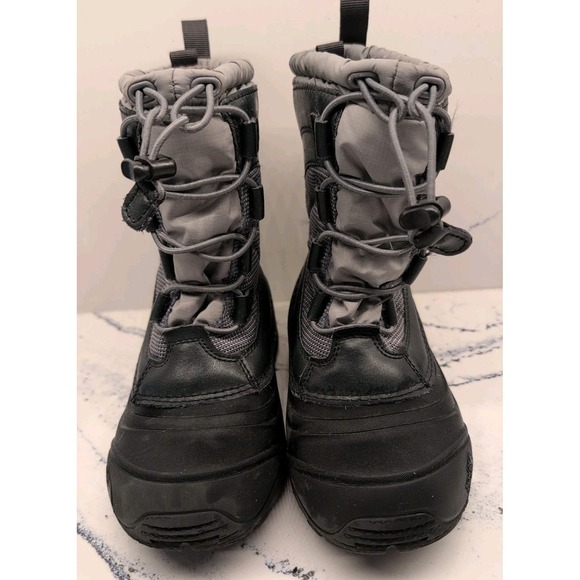 The North Face Alpenglow IV Waterproof Snow Boots Size 1 Thermafelt Insulated - Picture 1 of 9